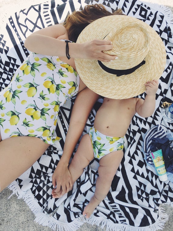 matching mom and son swimsuits