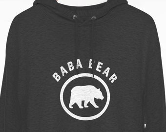 Baba Bear Hoodie, Gift for Nonbinary Parent, Nonbinary Parent Sweatshirt, Gift for Trans Parent, Gift for Queer Baba, Premium Hoodie