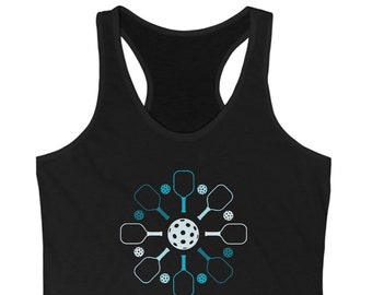 Pickleball Tank Top, Women's Ideal Racerback Tank