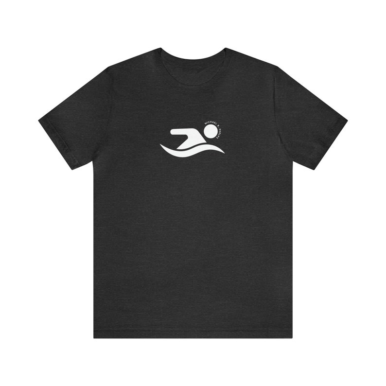 Black Swimmer Shirt, Michael B. Phelps Shirt, Montgomery Alabama, Riverboat Scene Shirt imagem 4