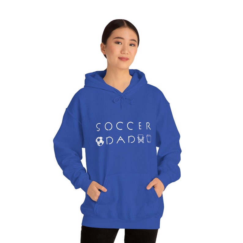 Soccer Dad Hoodie, Hoodie for Soccer Parent, Gift for Soccer Dad, Gift for Soccer Parent, Soccer Dad Sweatshirt, Cool Soccer Dad Gift image 4