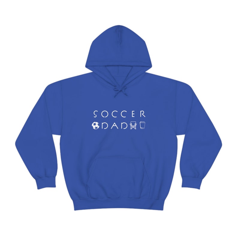 Soccer Dad Hoodie, Hoodie for Soccer Parent, Gift for Soccer Dad, Gift for Soccer Parent, Soccer Dad Sweatshirt, Cool Soccer Dad Gift image 2