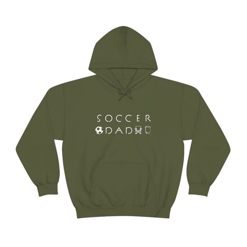 Soccer Dad Hoodie, Hoodie for Soccer Parent, Gift for Soccer Dad, Gift for Soccer Parent, Soccer Dad Sweatshirt, Cool Soccer Dad Gift image 8