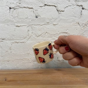 Strawberry Espresso Cup