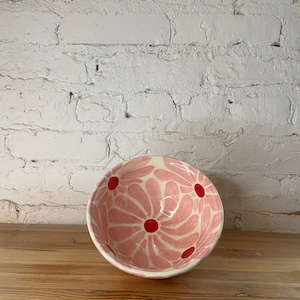 Hand Painted Ceramic Cereal Bowl