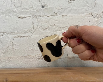 Cow Espresso Cup