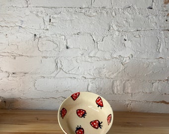 Strawberry Small Bowl