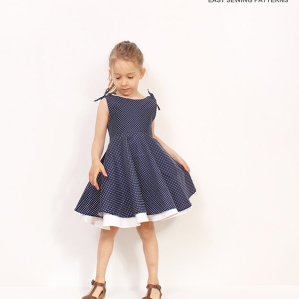 Twirl Dress Pattern - Etsy
