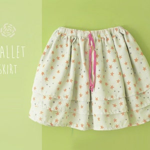 Strip Quilt Skirt Pattern Girls' Skirt PDF Pattern 
