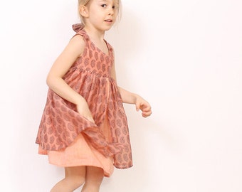 Girls dress patterns pdf - Nohara dress for toddler - INSTANT DOWNLOAD - children sewing patterns