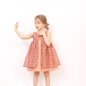 Nohara DRESS pattern INSTANT DOWNLOAD easy children sewing patterns image 2