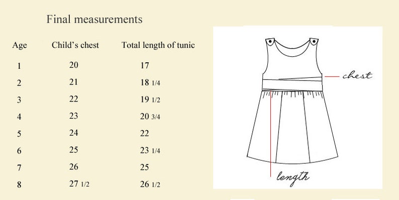 Siiri DRESS Girls vintage inspired dress pattern Instant download PDF A line shape image 5