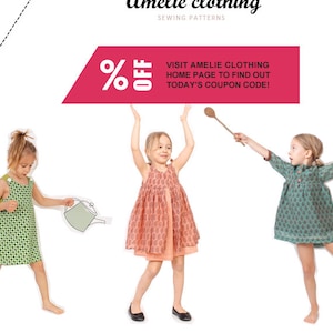 Ruffle collar BLOUSE pattern girls long sleeve shirt patterns pdf sizes from 2T to 7 years image 4