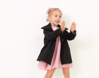 Patron De Couture Modes Et Travaux N°4263 - Manteau Pour Fille - Taille 6-8 Ans - Occasion