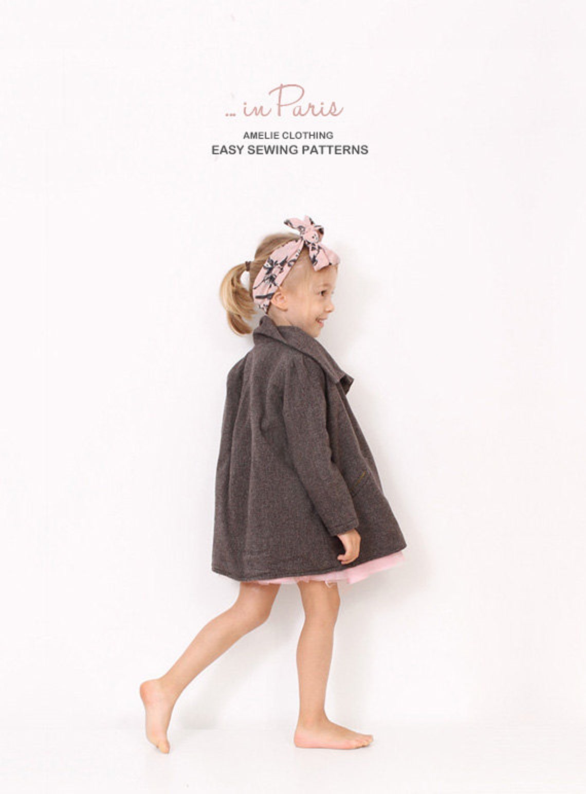 Little Toddler COAT Pattern Pdf Children Sewing Patterns Etsy