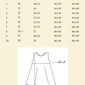 Adria full circle girls dress pattern childrens sewing patterns INSTANT DOWNLOAD 2T to 10 years image 4