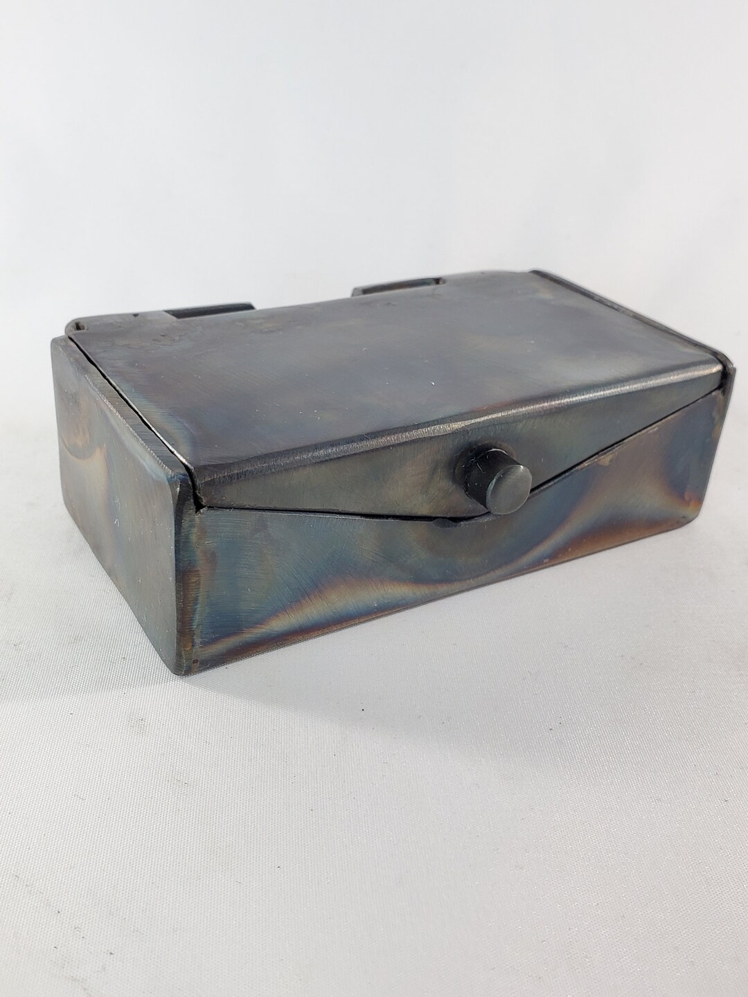 Metal Keepsake Box Gift Box Jewelry Box Business Card Box, 1.5 Tall 4.5 Wide Etsy