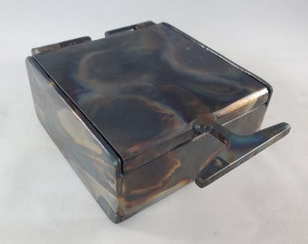Metal Keepsake Box - Gift Box - Jewelry Box, 2" Tall 4" Wide