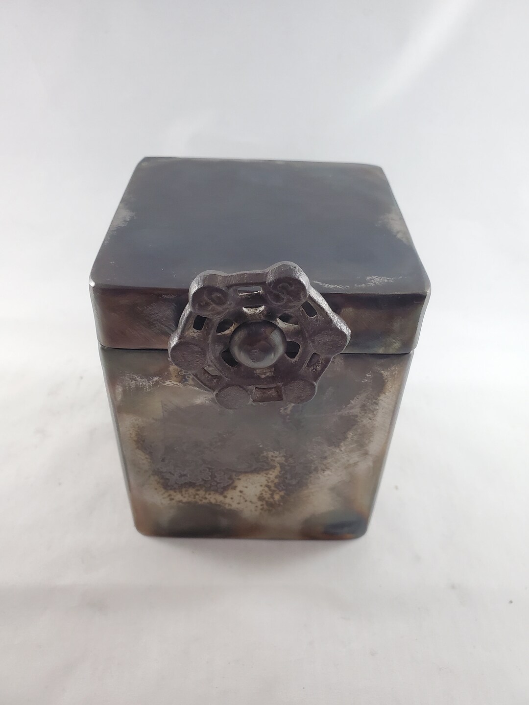 Metal Keepsake Box Gift Box Jewelry Box 5.5 Tall Etsy