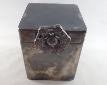 Metal Keepsake Box - Gift Box - Jewelry Box, 5.5" Tall