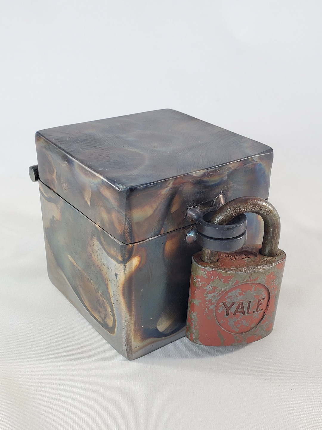 Lockable Metal Keepsake Box Gift Box Jewelry Box 3 Etsy