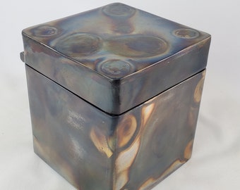 Metal Keepsake Box - Gift Box - Jewelry Box, 4.5" Tall