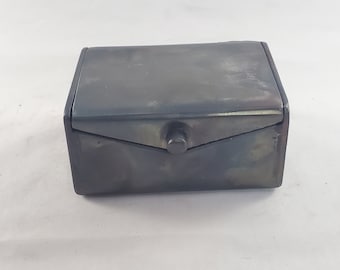 Metal Keepsake Box - Gift Box - Jewelry Box, 2" Tall 4" Wide