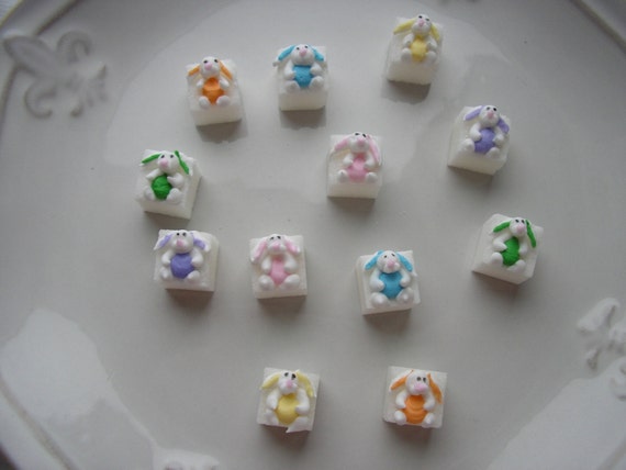 28 Pcs Decorated Sugar Cubes Easter Collection Simply Etsy