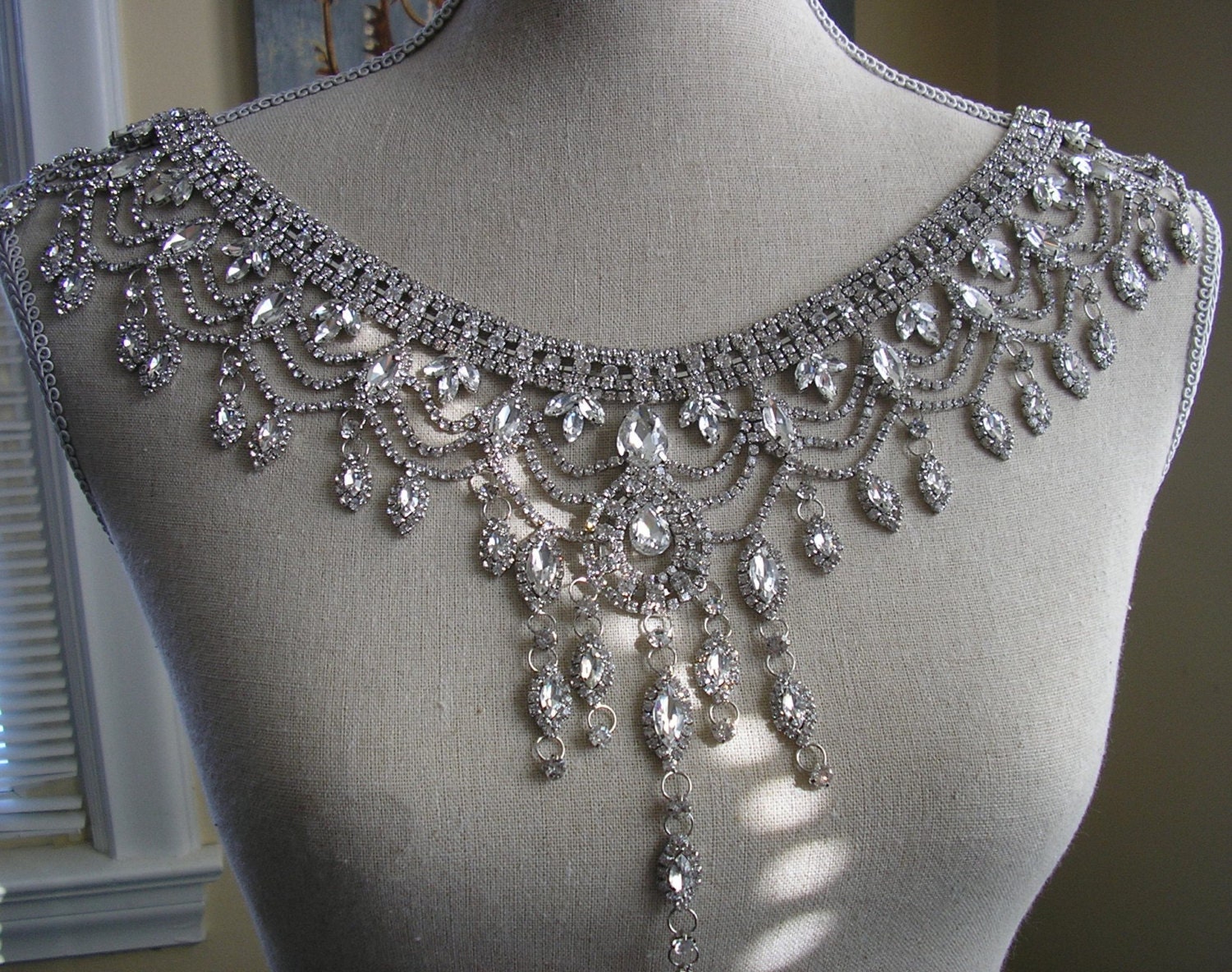 Luxury Beautiful Crystal Rhinestone Body Jewelry Etsy