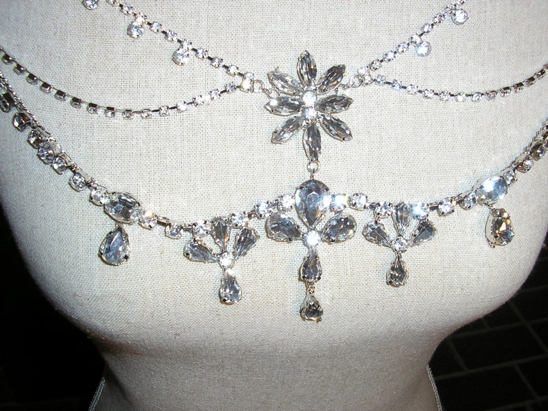 Luxury Beautiful Crystal Rhinestone Body Jewelry Etsy