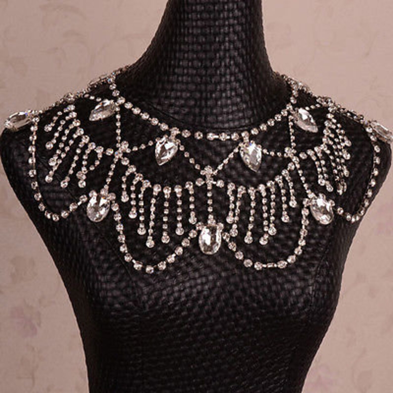 Luxury Beautiful Crystal Rhinestone Body Jewelry Etsy