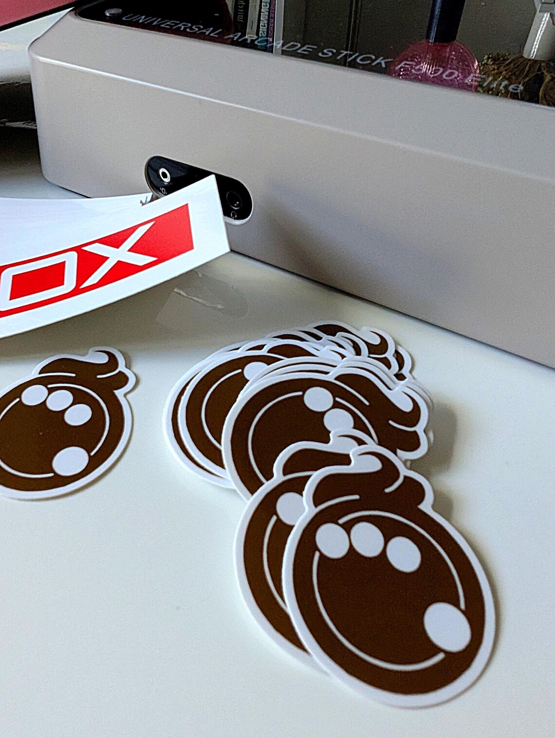 Leverless Controller Parody Sticker Set | FGC Fightstick Fighting Games ...