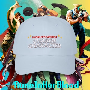 World&#39;s Worst Charge Character Hat | for fighting game players