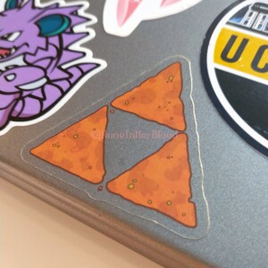 Dorito Triforce Sticker | BOTW TOTK Zelda Hyrule