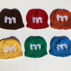 Baby M&M costume beanies - Halloween