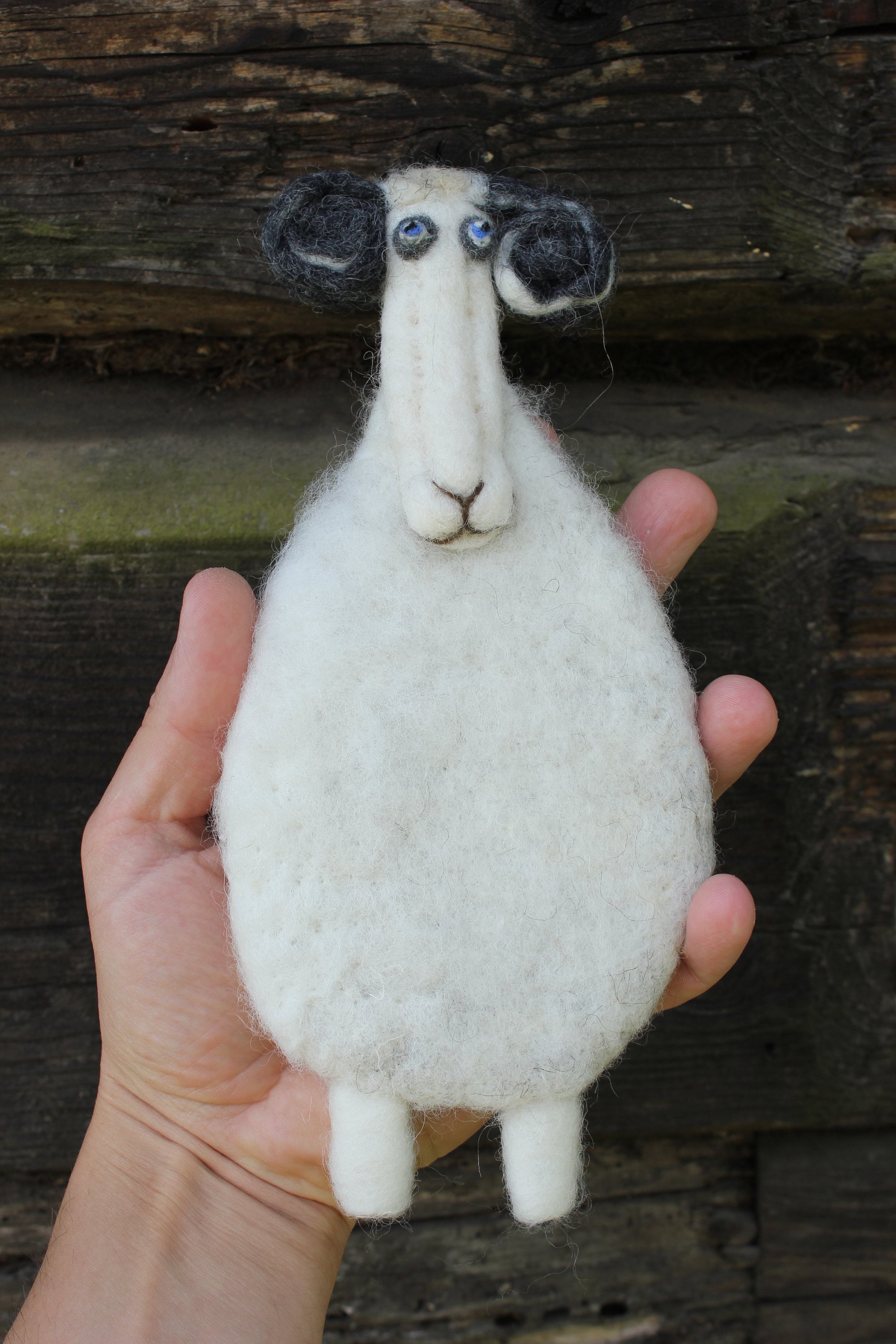 Needle Felted Sheep Eco friendly Needle felted animals Christmas gift idea Wall hanging Felt sheep Sheep ornament DaliaNerijusFelt