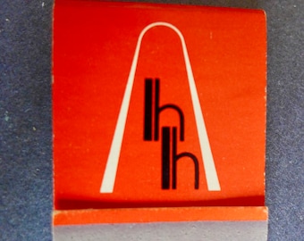 Vintage Matchbook Hyatt House Hotels/ Vintage Hyatt/ Fly In Hotels/ Vintage Matchbook/ Hyatt House Hotels Matchbook Advertising/ Airport Ads