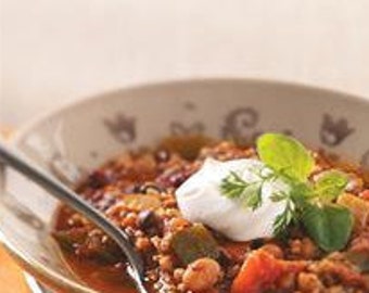 Neue mexikanische fleischlose Chili