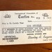 Vintage Membership Card International Association of Turtles/ 1968 ...