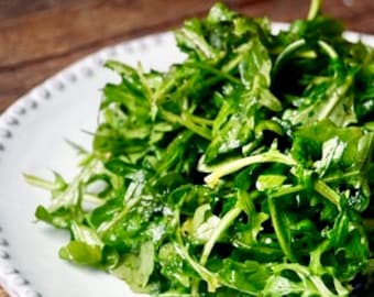 Baby Spinat, Rucola und Fenchel Salat Rezept