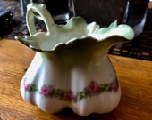 Vintage Hand Painted Porcelain Creamer Pitcher R S Germany Porcelain Creamer from REINHOLD SCHLEGELMILCH RS Germany