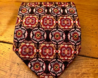 Vintage Ron Chereskin Collectible Necktie - Striking Designer Men's Necktie - 100% Silk