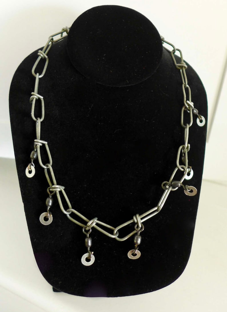 Vintage Hardware Necklace / Industrial Hardware Necklace / Etsy