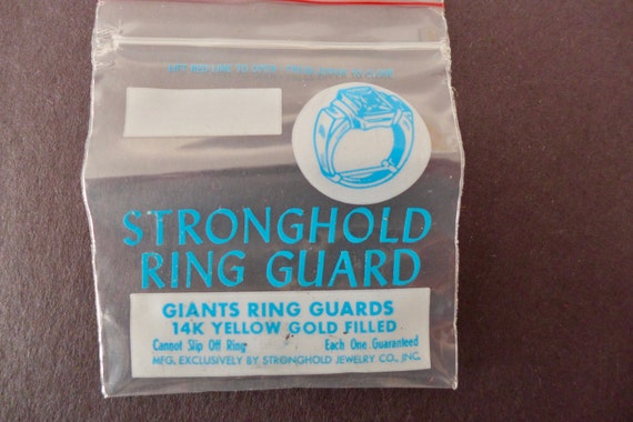 Stronghold Ring Guards/ "Giants" Size Yellow Gold… - image 1