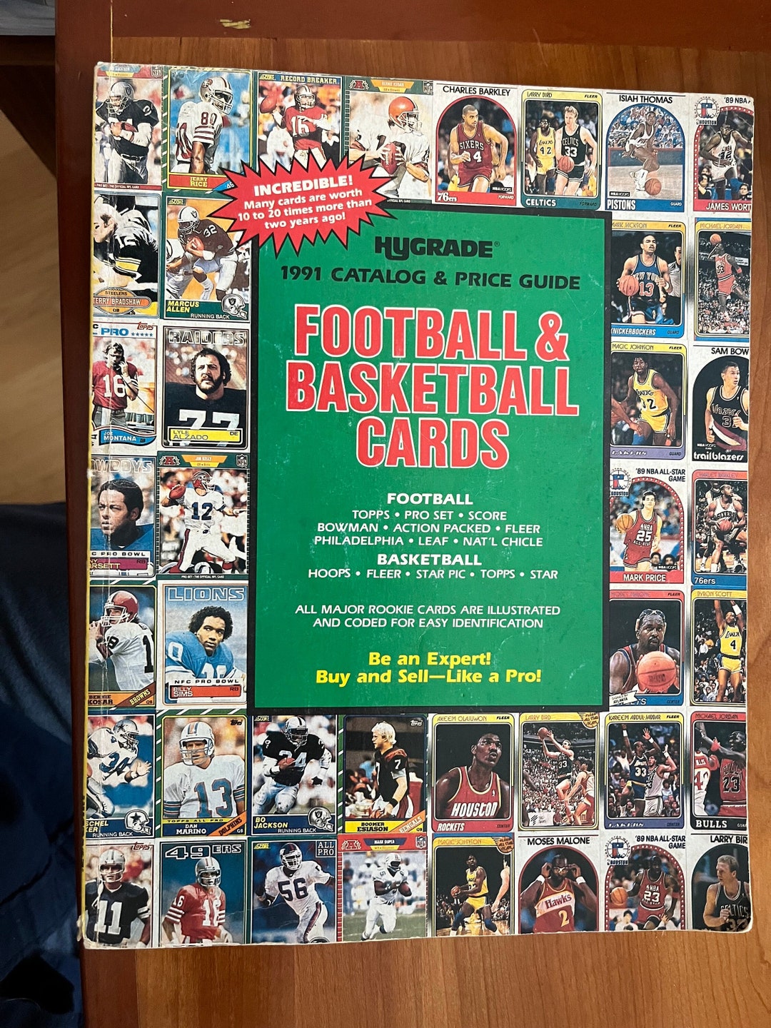 Vintage Catalog Hygrade 1991 Catalog and Price Guide for Football