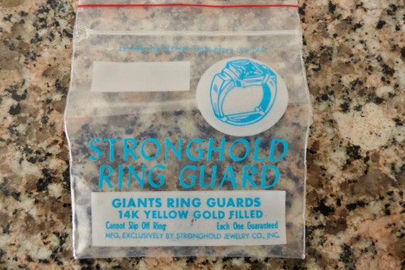 Stronghold Ring Guards/ "Giants" Size Yellow Gold… - image 2