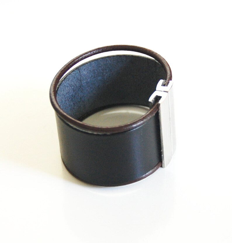 Men's Leather Cuff Bracelet Cuff Bracelet Men's Etsy