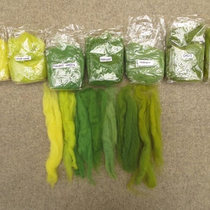 Naturally dyed British Shetland felting wool image 2