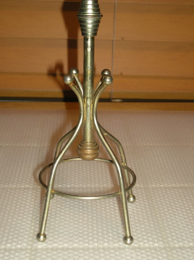 Vintage Brass and Copper Miniature Coat Rack Jewelry Tree