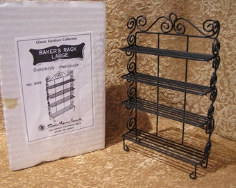 Metal Miniature Baker's Rack, Sonia Messer (909)